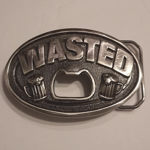 Wasted belt buckle
